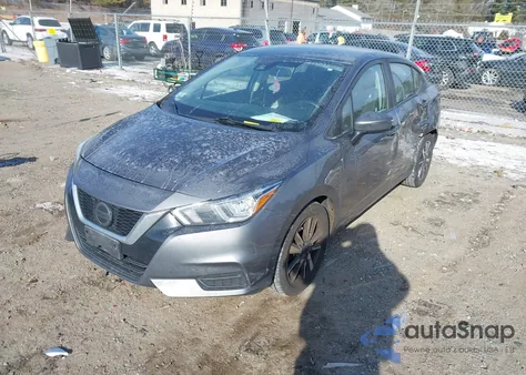 2021 Nissan Versa Sv Xtronic Cvt from USA, damaged, VIN 3N1CN8EV9ML886249